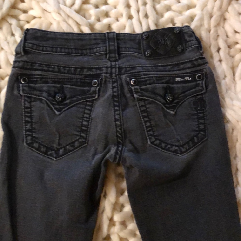 Miss Me Black Signature Skinny Jeans